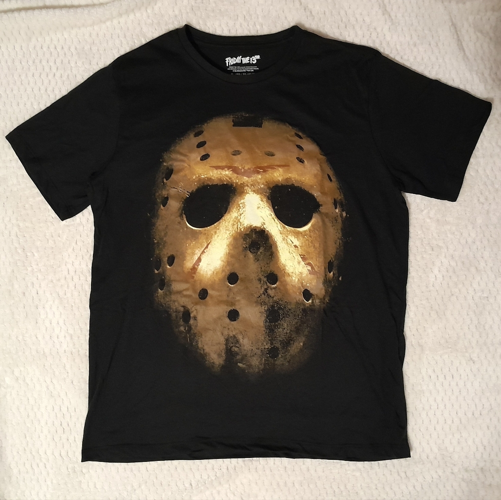 Friday the 13th Shirt Jason Voorhees Mens Size S Halloween Horror NWT